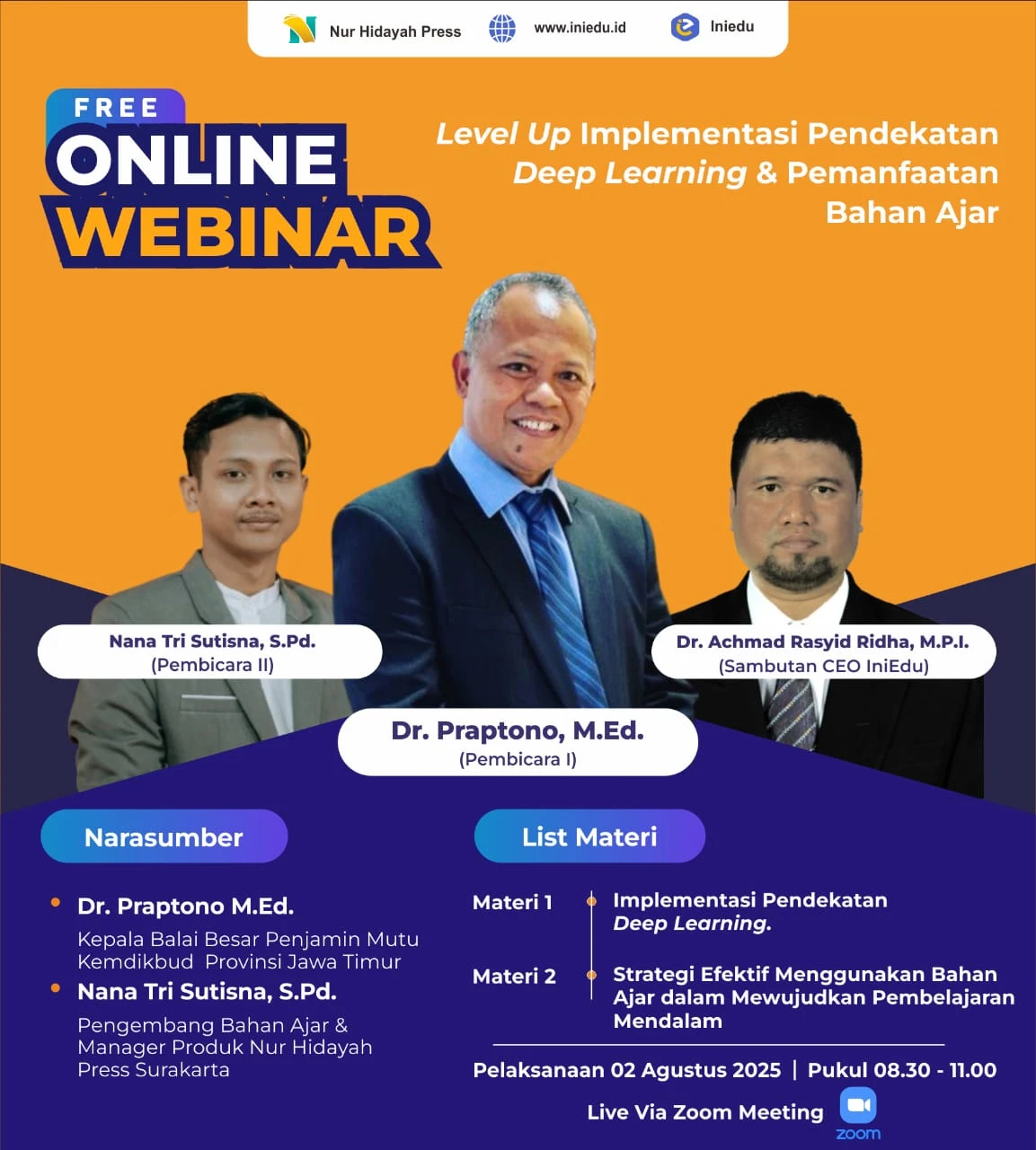Flyer Webinar